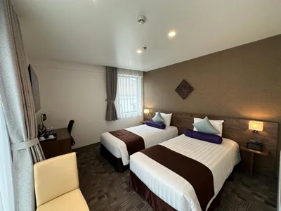 Chambre lits jumeaux Deluxe — Hotel Yah Hanoi & Spa